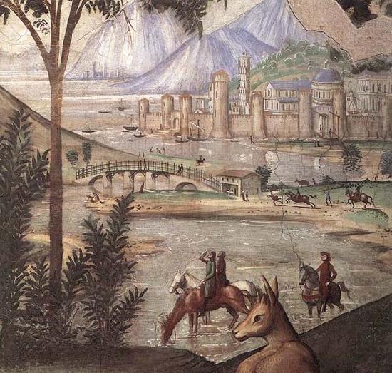 GHIRLANDAIO, Domenico Detail of Stigmata of St Francis china oil painting image